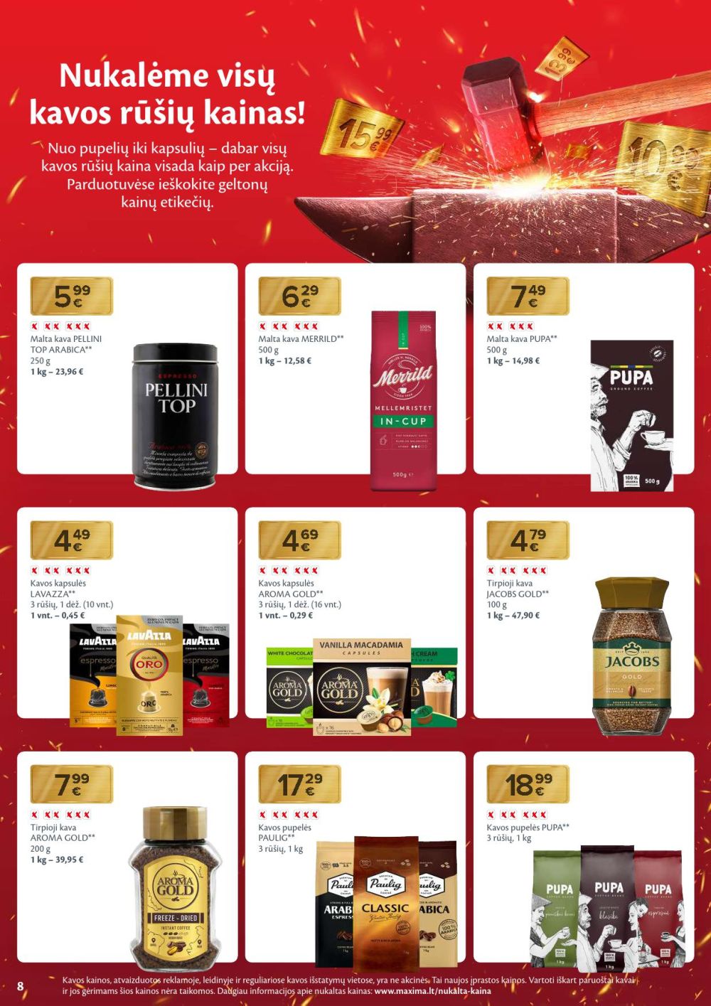 MAXIMA - Kaininis leidinys Nr.45 (2025 11 04 - 2025 11 10) | 8