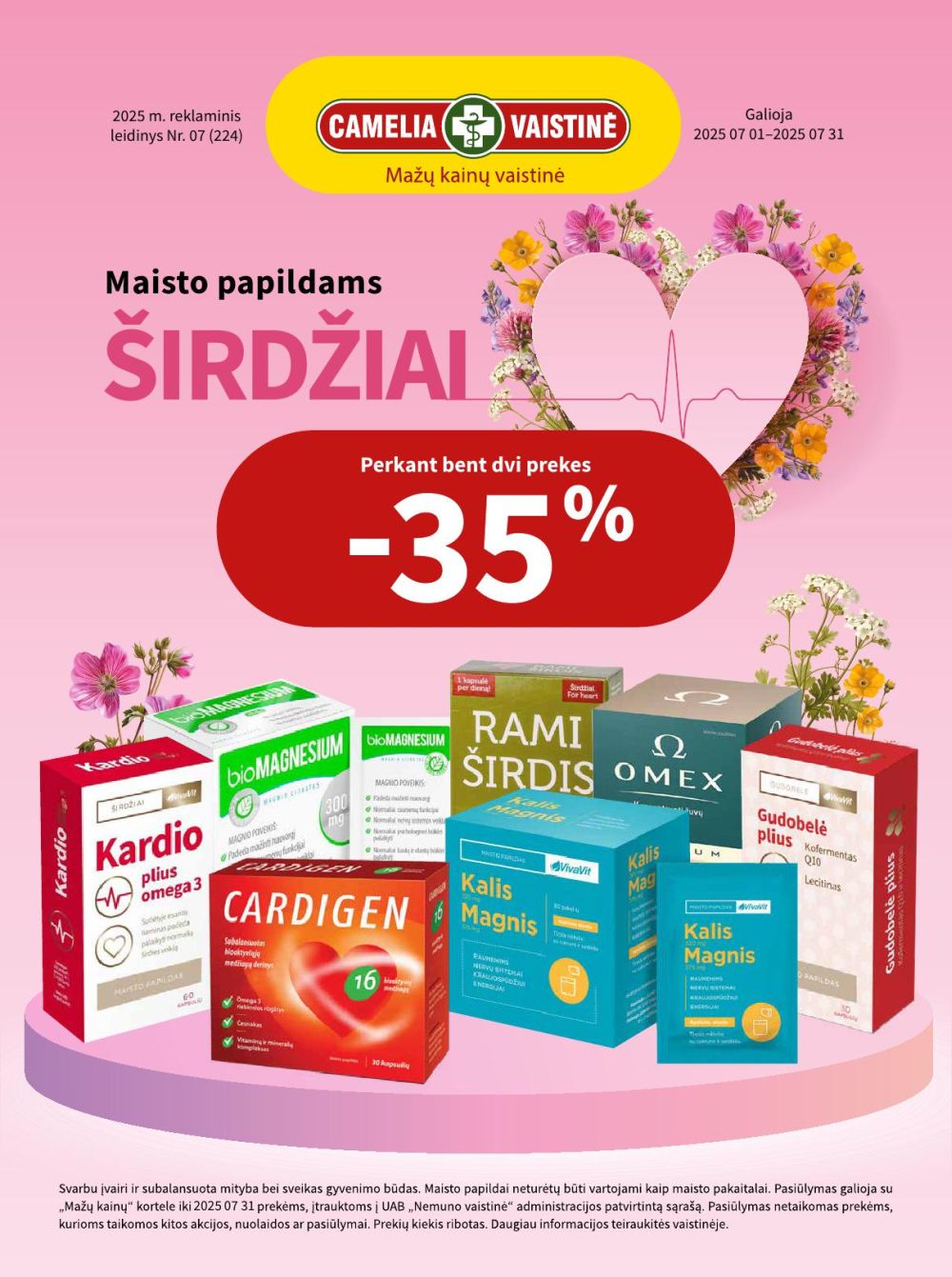 CAMELIA - Leidinys Nr.07 (2025 07 01 - 2025 07 31) | 1