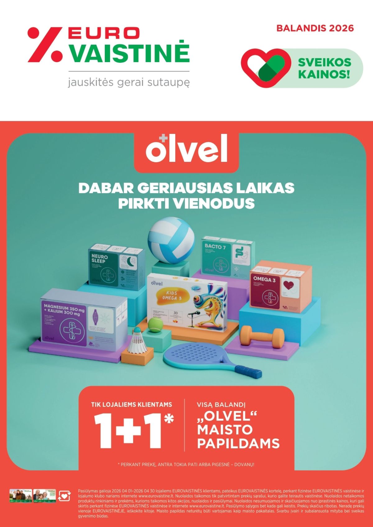 EUROVAISTINĖ (2026 04 01 - 2026 04 30) | 1