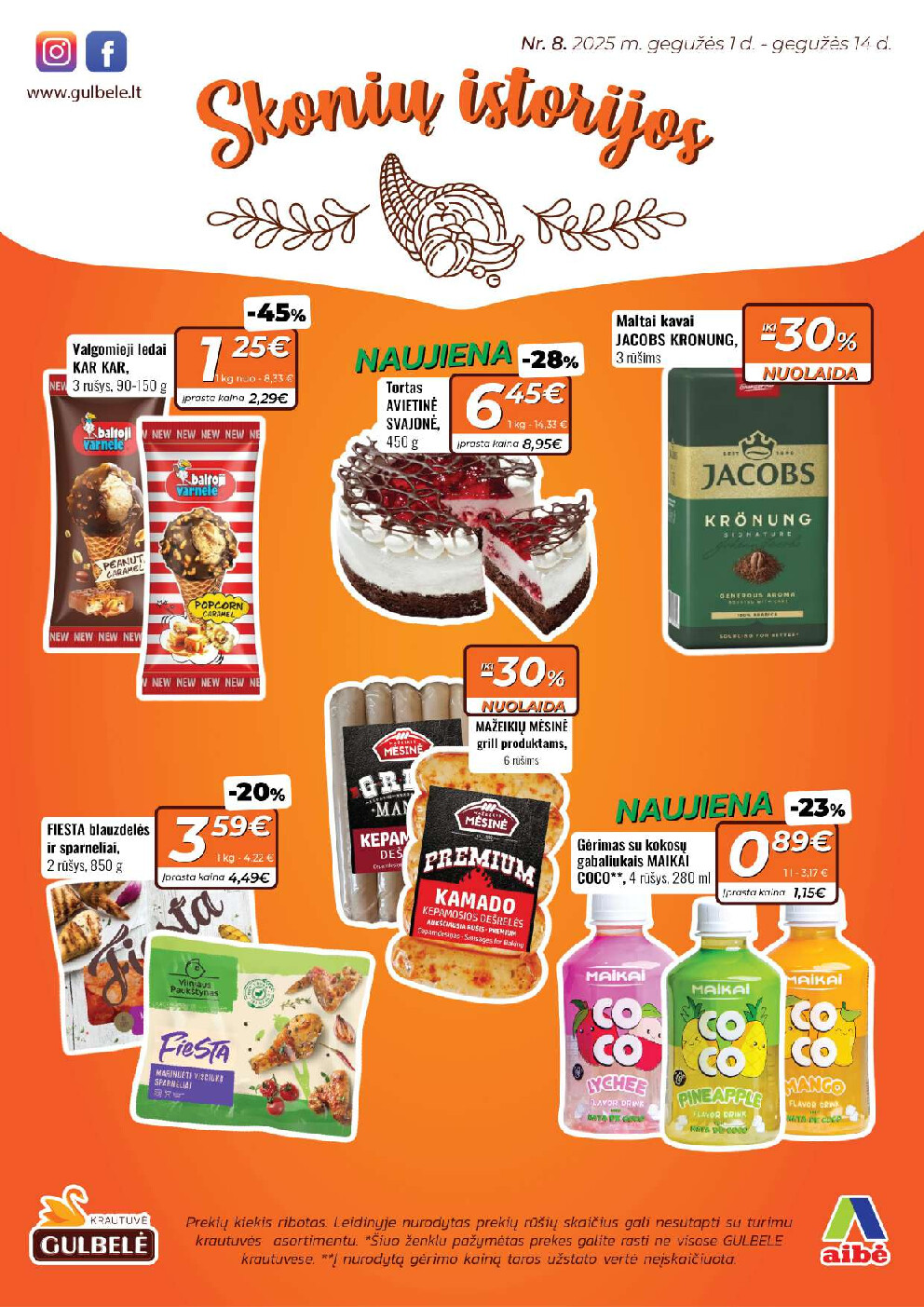 Gulbelės leidinys Nr. 8 (2025-05-01 - 2025-05-14) | 1
