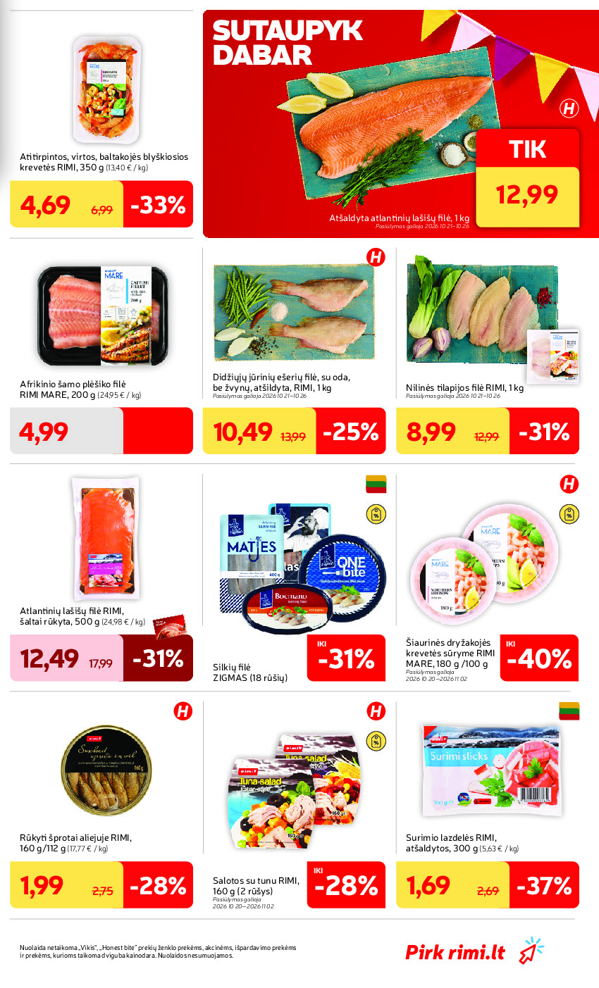RIMI - Savaitinis akcijų leidinys Nr. 43 (2026-10-20 - 2026-10-26) | 13