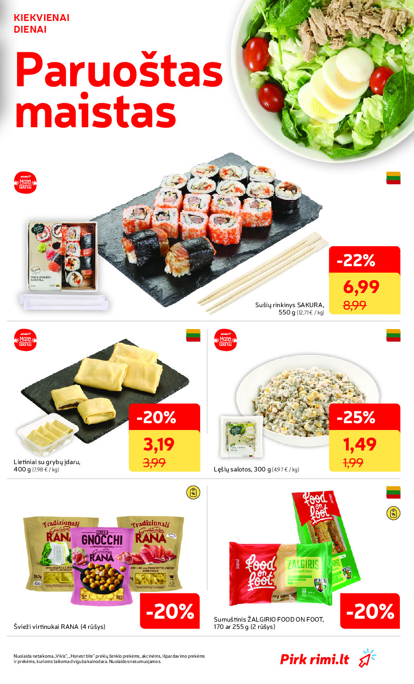 RIMI - Savaitinis akcijų leidinys Nr. 43 (2026-10-20 - 2026-10-26) | 17