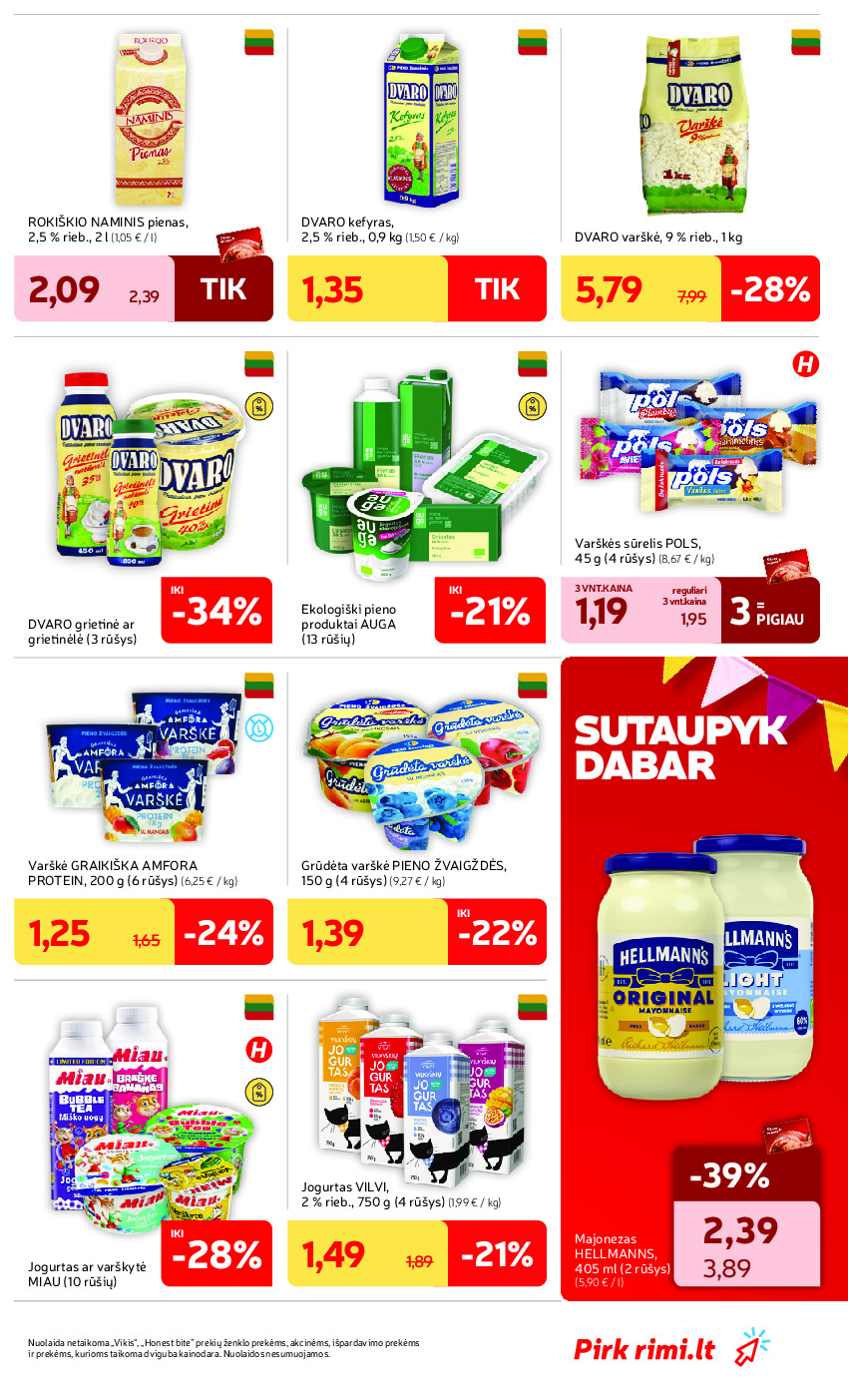 RIMI - Savaitinis akcijų leidinys Nr. 43 (2026-10-20 - 2026-10-26) | 25