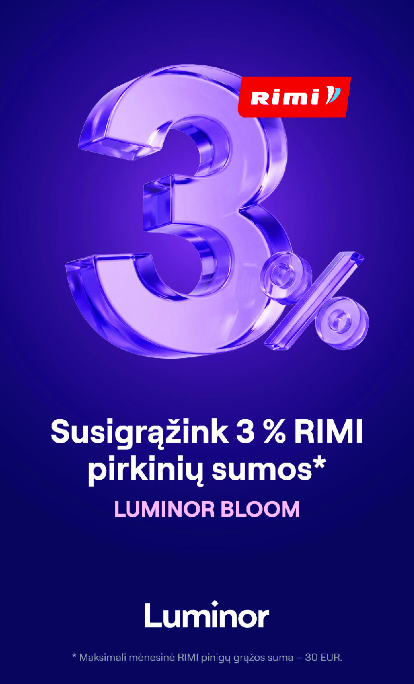 RIMI - Savaitinis akcijų leidinys Nr. 43 (2026-10-20 - 2026-10-26) | 40