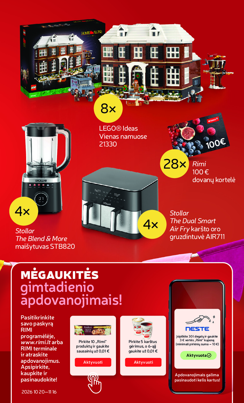 RIMI - Savaitinis akcijų leidinys Nr. 43 (2026-10-20 - 2026-10-26) | 5
