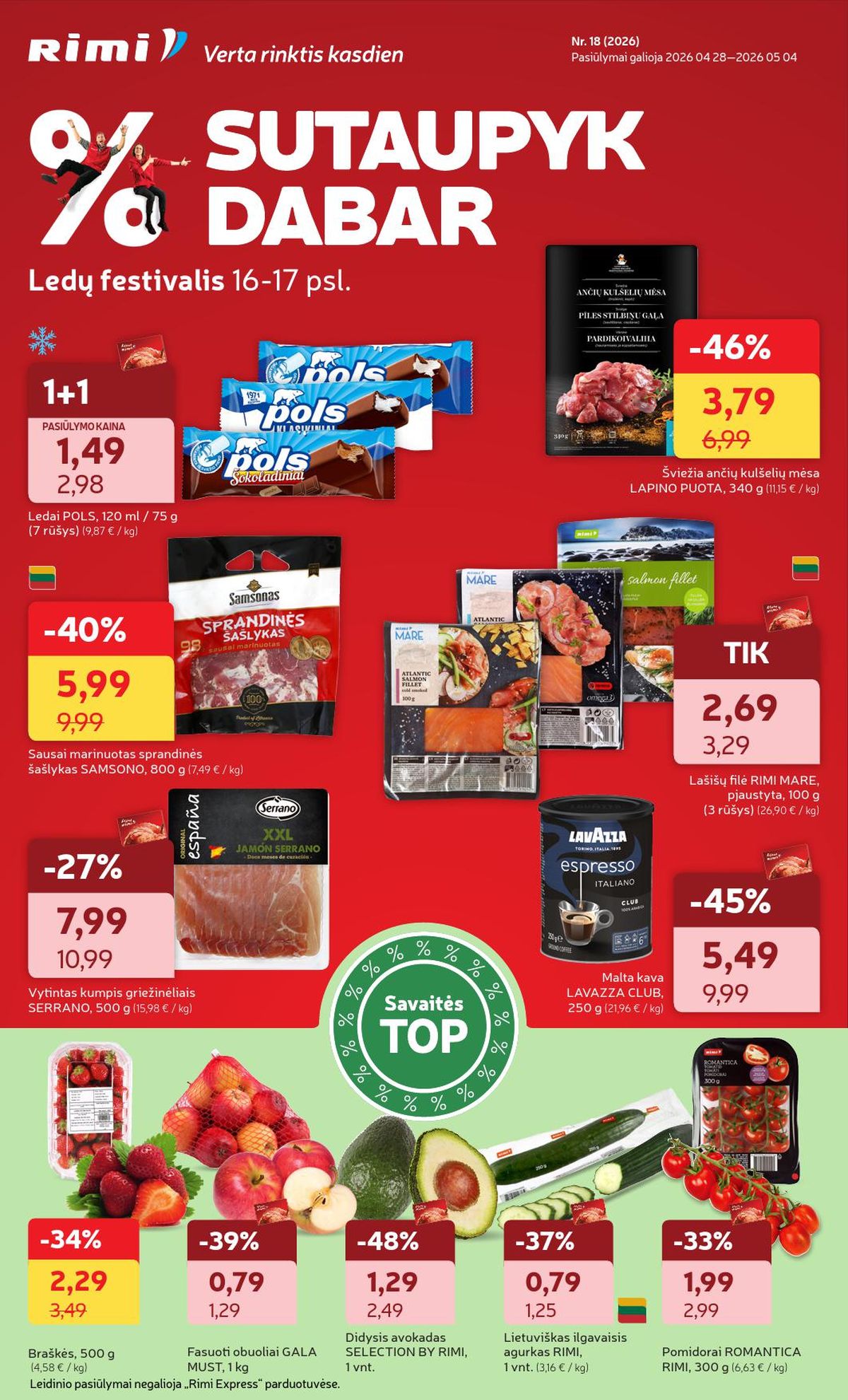 RIMI - Leidinys Nr.18 (2026 04 28 - 2026 05 04) | 1