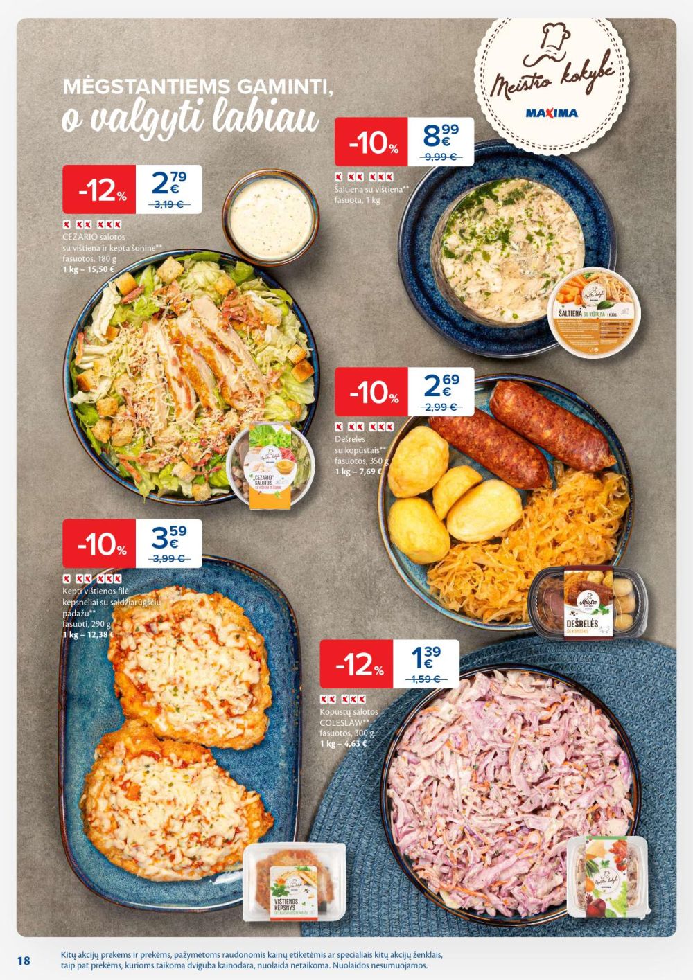 MAXIMA - Kaininis leidinys Nr.44 (2025 10 28 - 2025 11 03) | 18