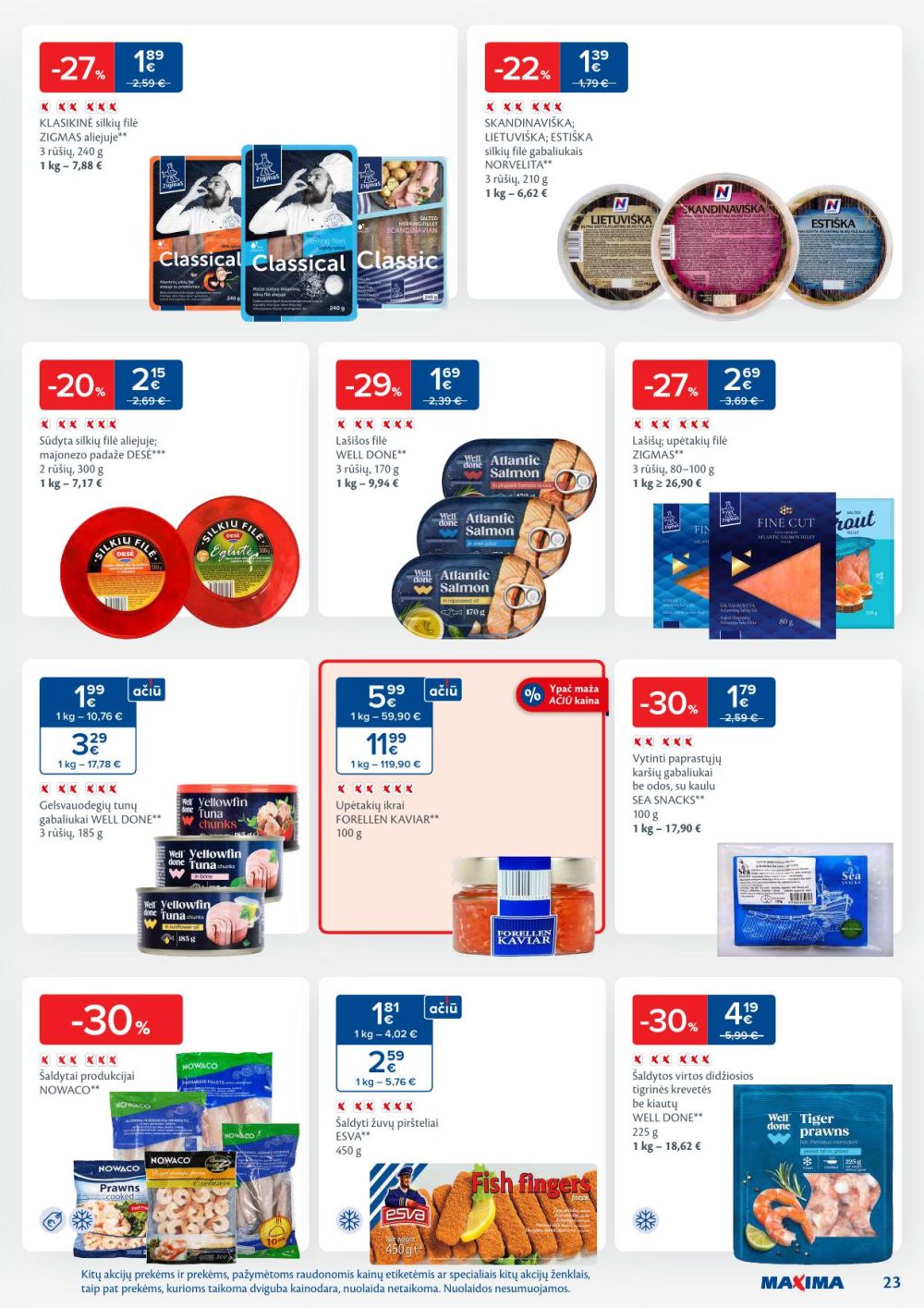 MAXIMA - Kaininis leidinys Nr.44 (2025 10 28 - 2025 11 03) | 23