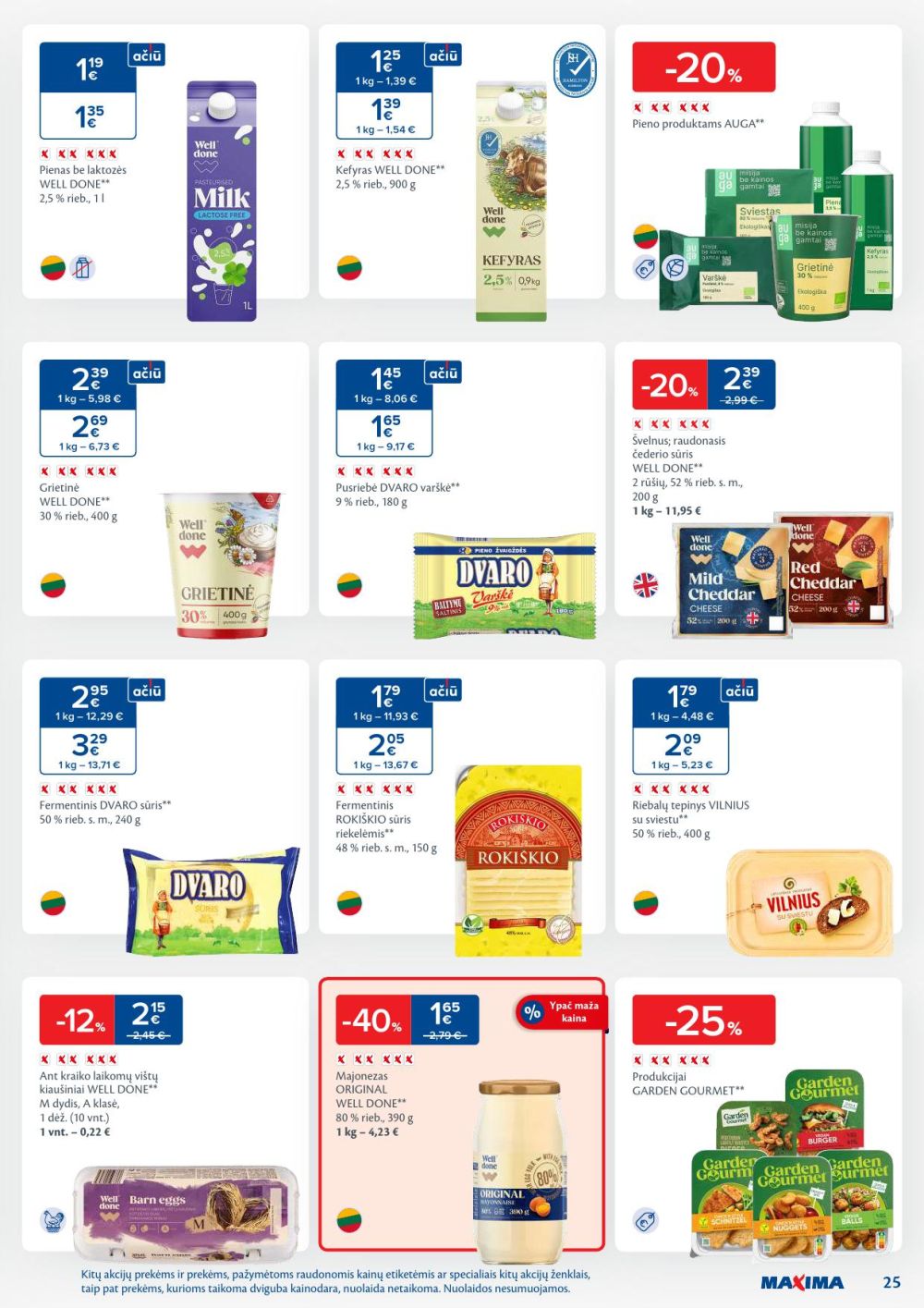 MAXIMA - Kaininis leidinys Nr.44 (2025 10 28 - 2025 11 03) | 25