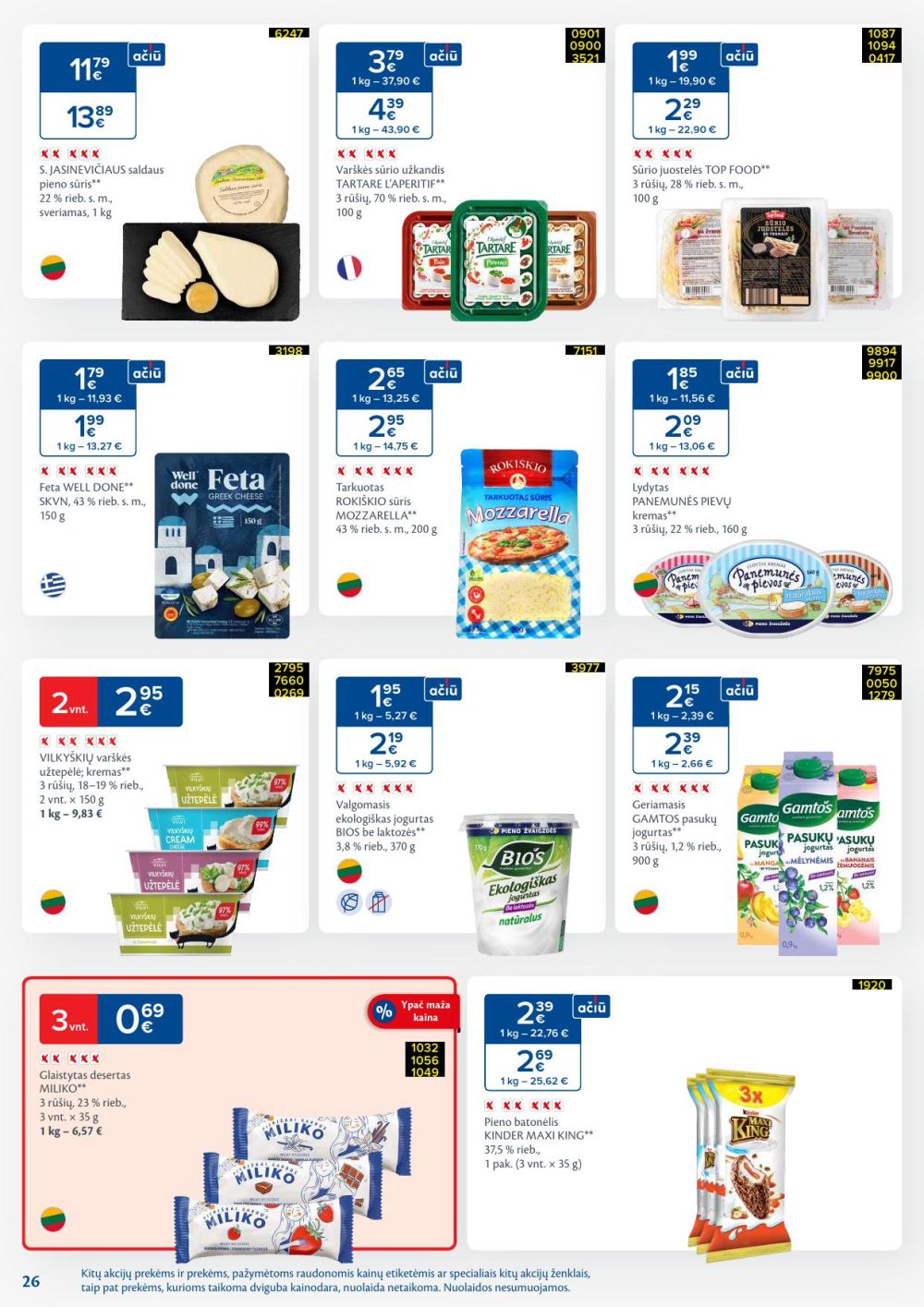 MAXIMA - Kaininis leidinys Nr.44 (2025 10 28 - 2025 11 03) | 26