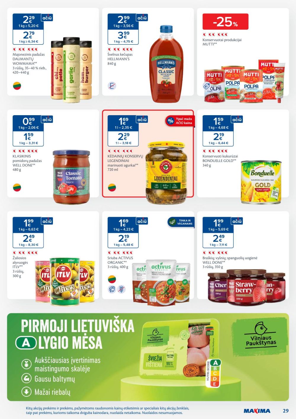 MAXIMA - Kaininis leidinys Nr.44 (2025 10 28 - 2025 11 03) | 29