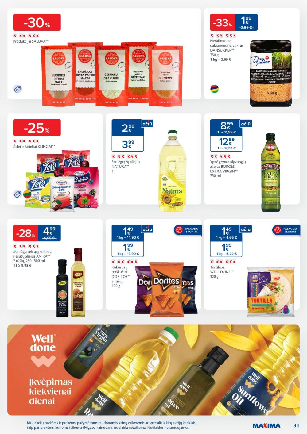 MAXIMA - Kaininis leidinys Nr.44 (2025 10 28 - 2025 11 03) | 31