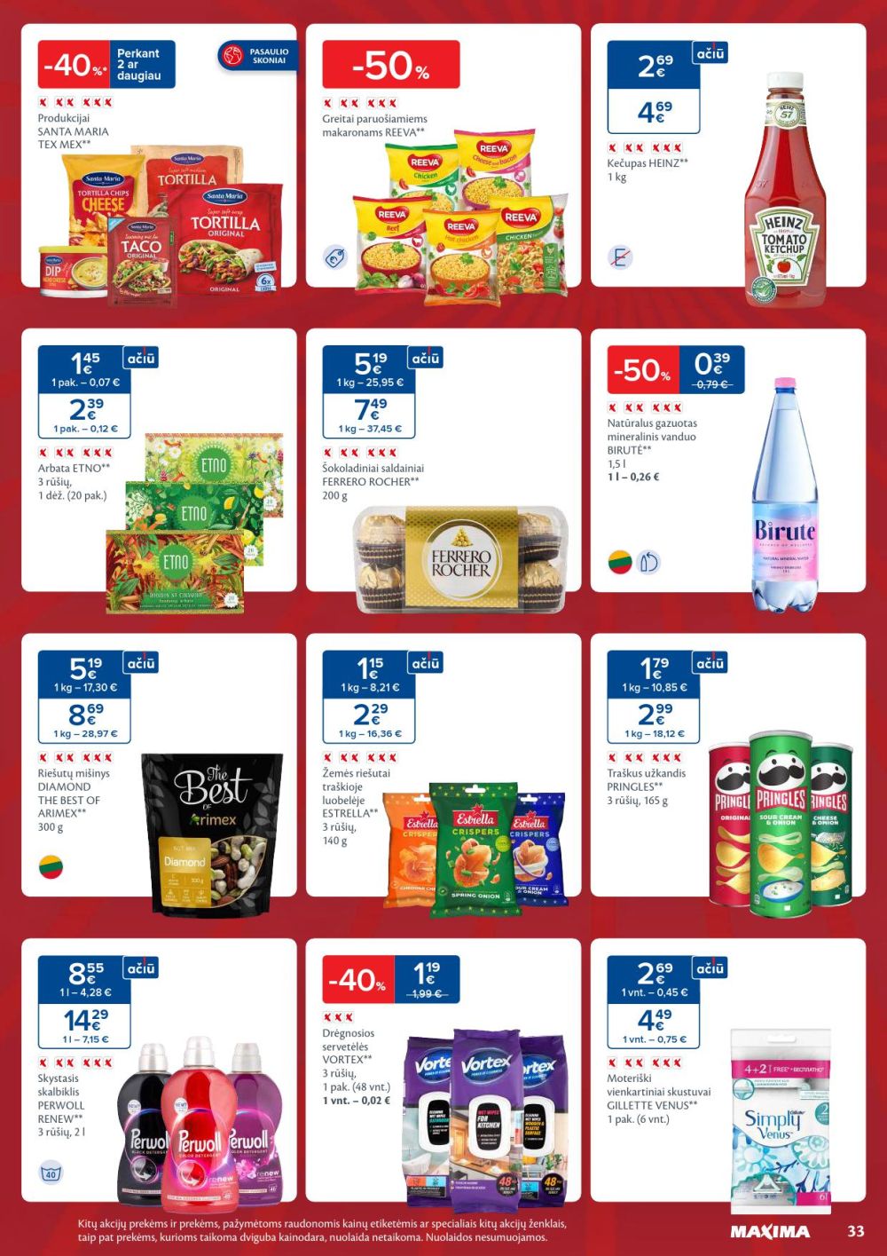 MAXIMA - Kaininis leidinys Nr.44 (2025 10 28 - 2025 11 03) | 33