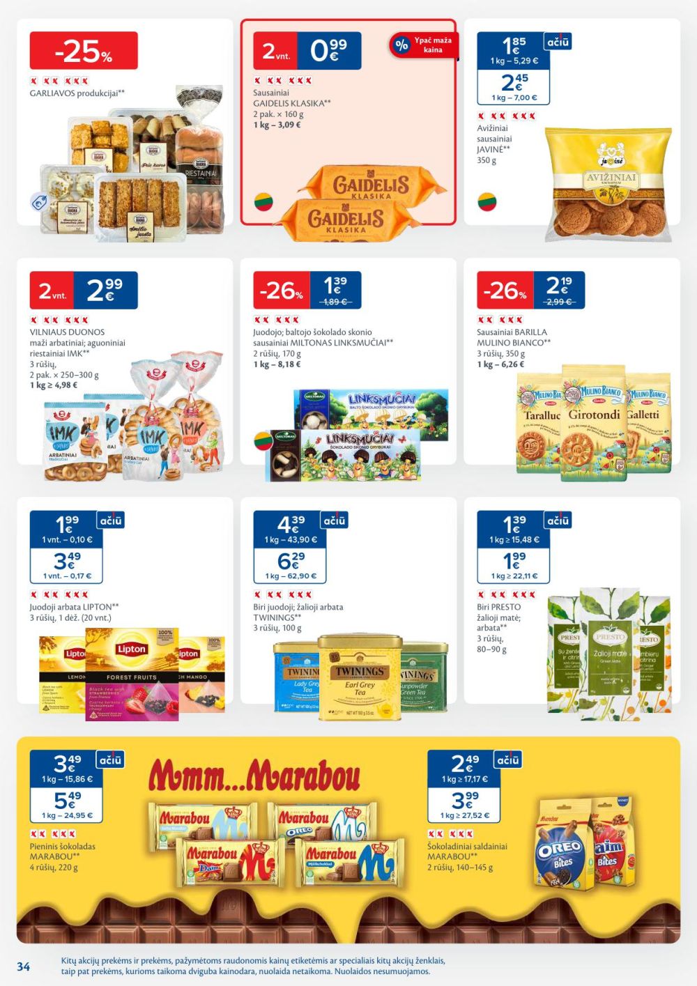 MAXIMA - Kaininis leidinys Nr.44 (2025 10 28 - 2025 11 03) | 34