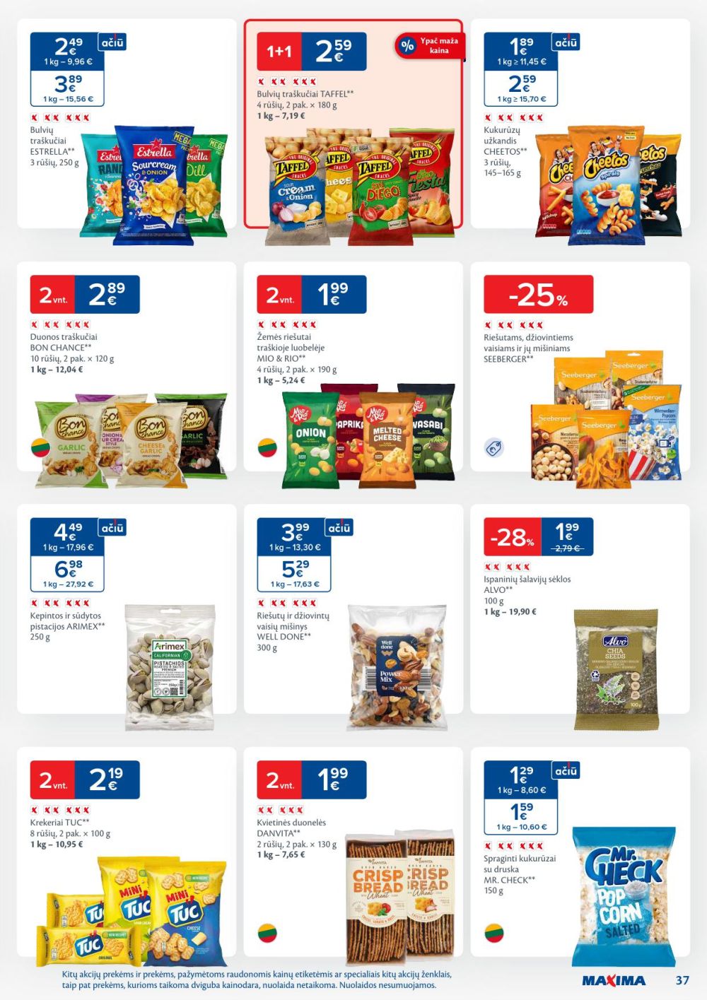 MAXIMA - Kaininis leidinys Nr.44 (2025 10 28 - 2025 11 03) | 37