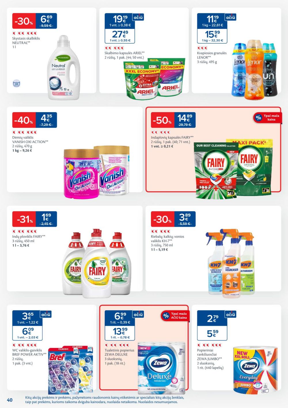 MAXIMA - Kaininis leidinys Nr.44 (2025 10 28 - 2025 11 03) | 40