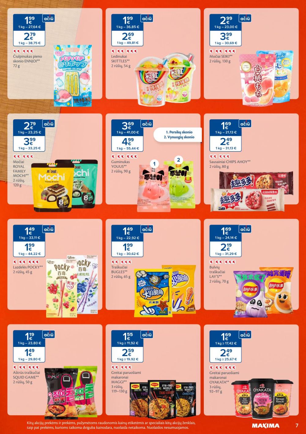 MAXIMA - Kaininis leidinys Nr.44 (2025 10 28 - 2025 11 03) | 7