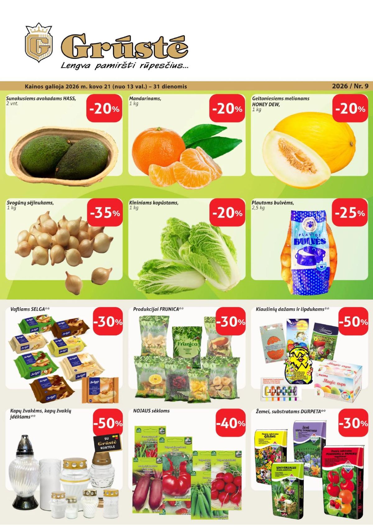 GRŪSTĖ - Leidinys Nr.9 (2026 03 21 - 2026 03 31) | 1