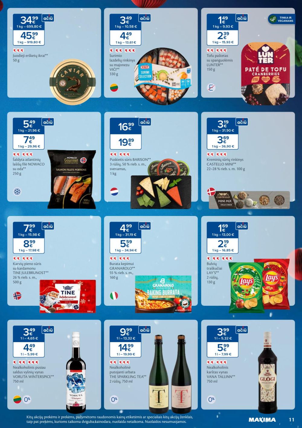 MAXIMA - Kaininis leidinys Nr.46 (2025 11 11 - 2025 11 17) | 11