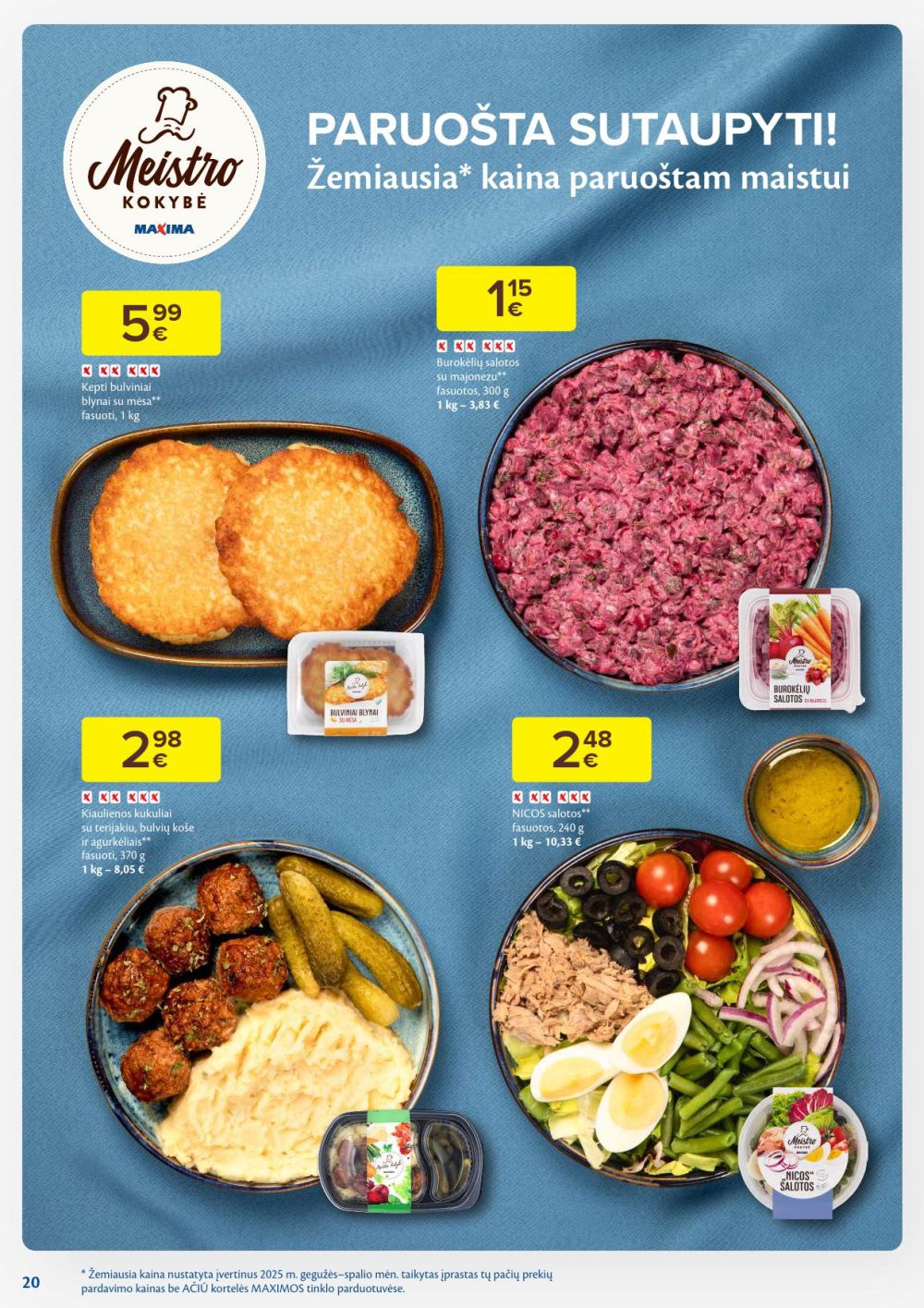 MAXIMA - Kaininis leidinys Nr.46 (2025 11 11 - 2025 11 17) | 20