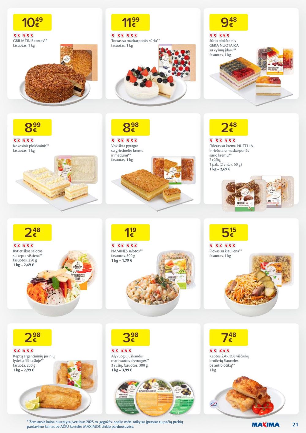 MAXIMA - Kaininis leidinys Nr.46 (2025 11 11 - 2025 11 17) | 21