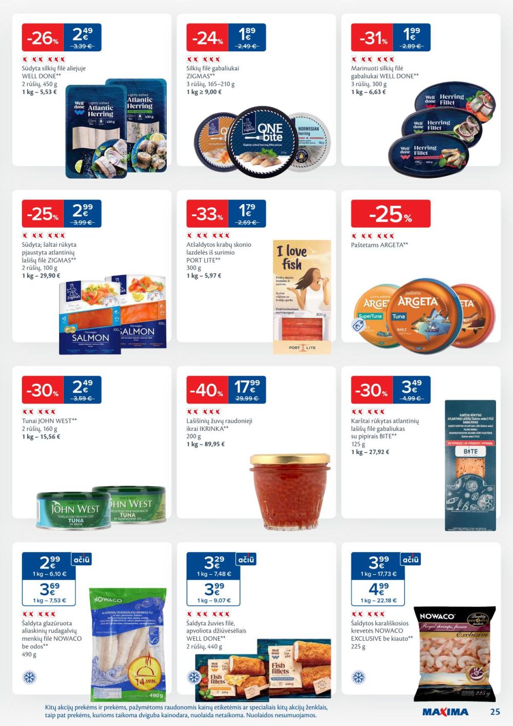 MAXIMA - Kaininis leidinys Nr.46 (2025 11 11 - 2025 11 17) | 25