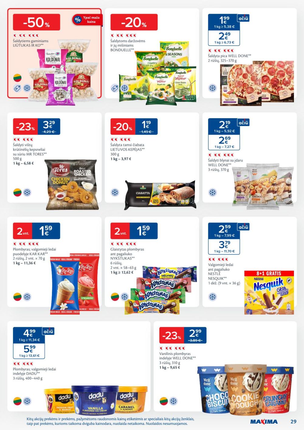 MAXIMA - Kaininis leidinys Nr.46 (2025 11 11 - 2025 11 17) | 29