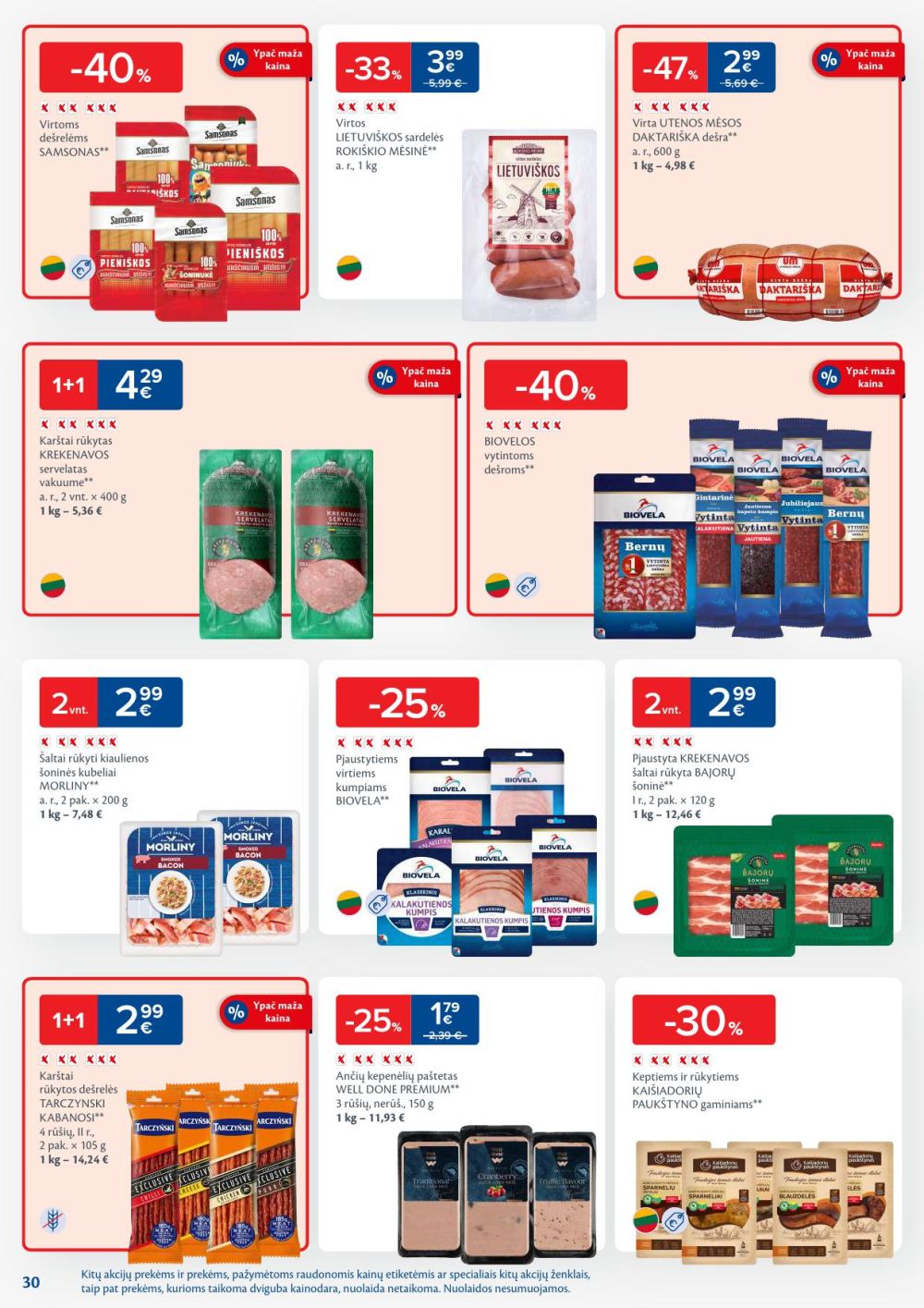 MAXIMA - Kaininis leidinys Nr.46 (2025 11 11 - 2025 11 17) | 30