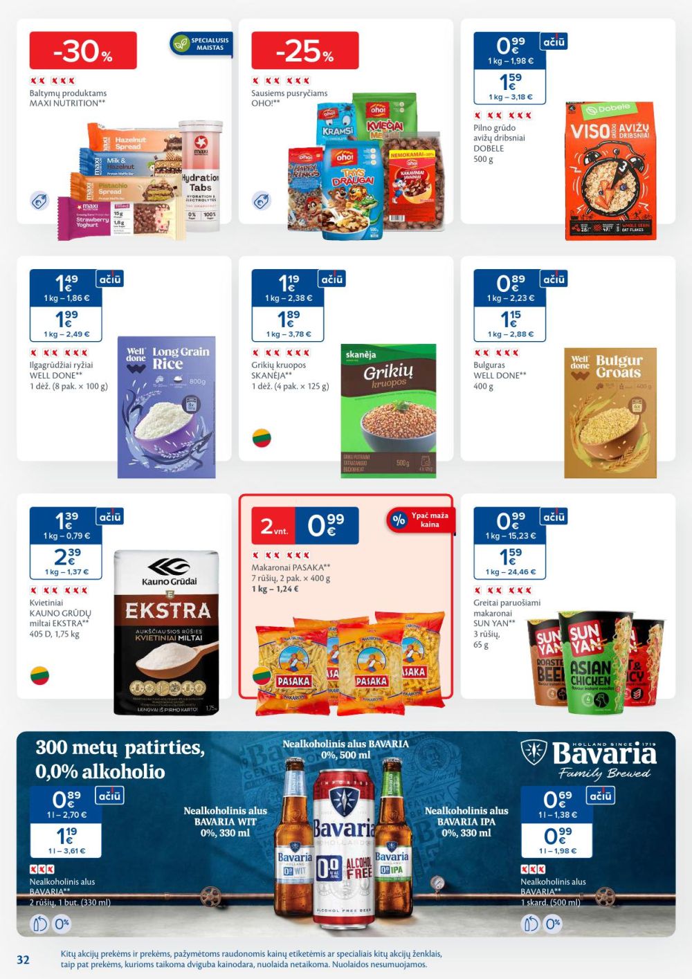 MAXIMA - Kaininis leidinys Nr.46 (2025 11 11 - 2025 11 17) | 32