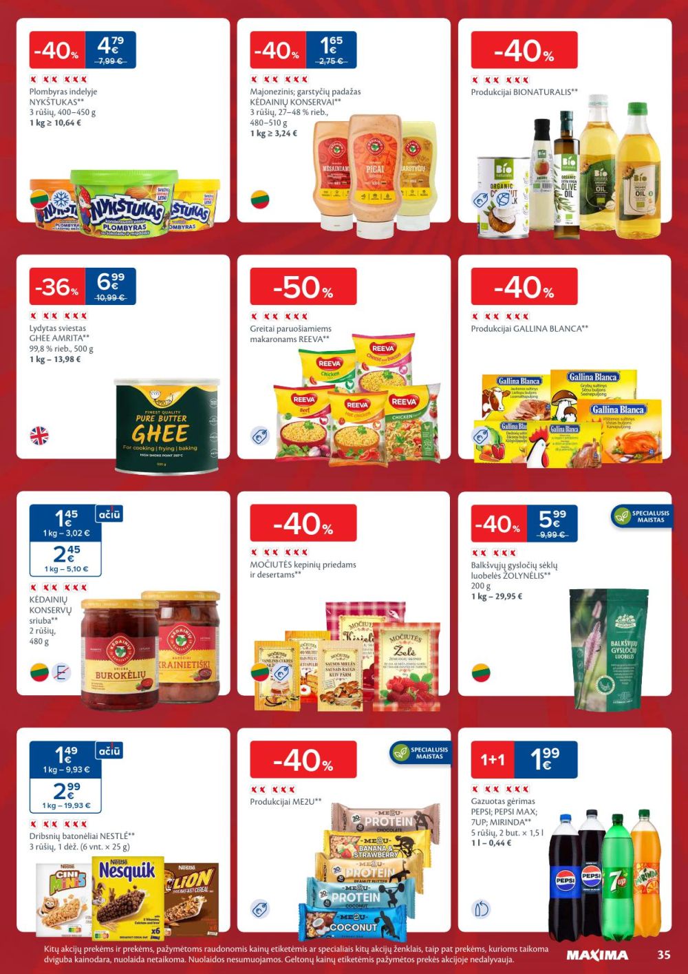 MAXIMA - Kaininis leidinys Nr.46 (2025 11 11 - 2025 11 17) | 35