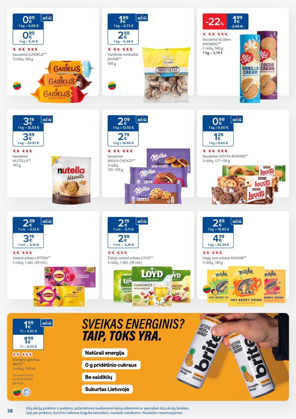 MAXIMA - Kaininis leidinys Nr.46 (2025 11 11 - 2025 11 17) | 38