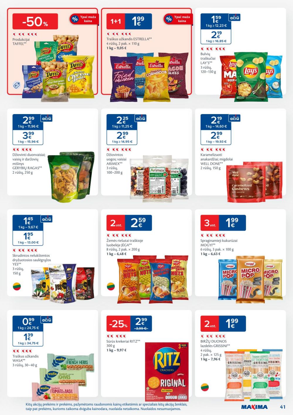 MAXIMA - Kaininis leidinys Nr.46 (2025 11 11 - 2025 11 17) | 41