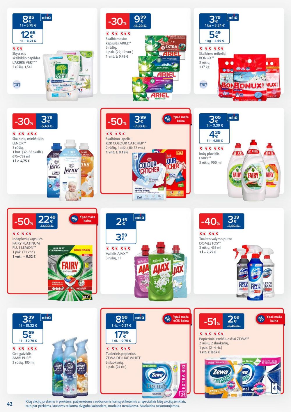 MAXIMA - Kaininis leidinys Nr.46 (2025 11 11 - 2025 11 17) | 42