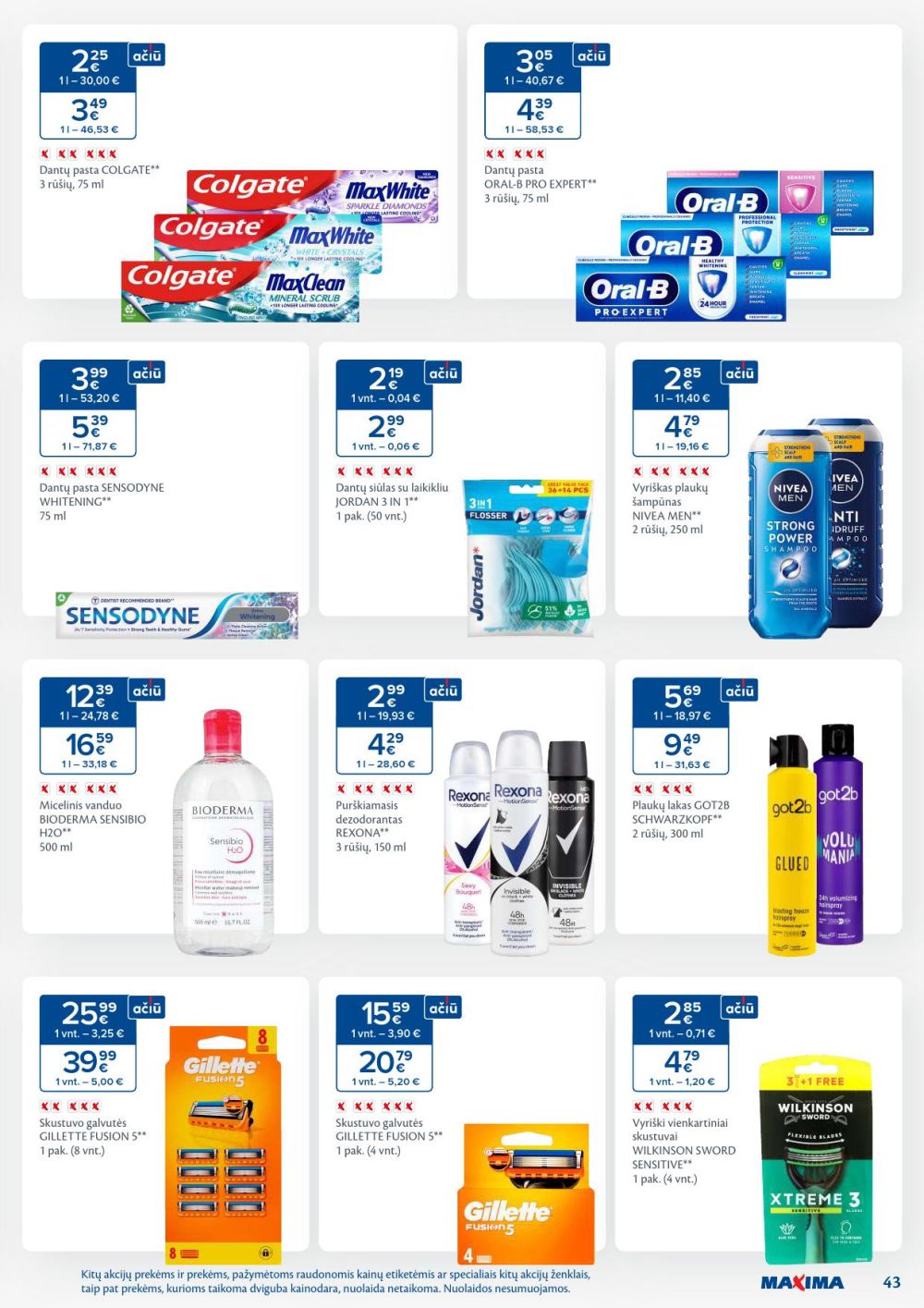 MAXIMA - Kaininis leidinys Nr.46 (2025 11 11 - 2025 11 17) | 43