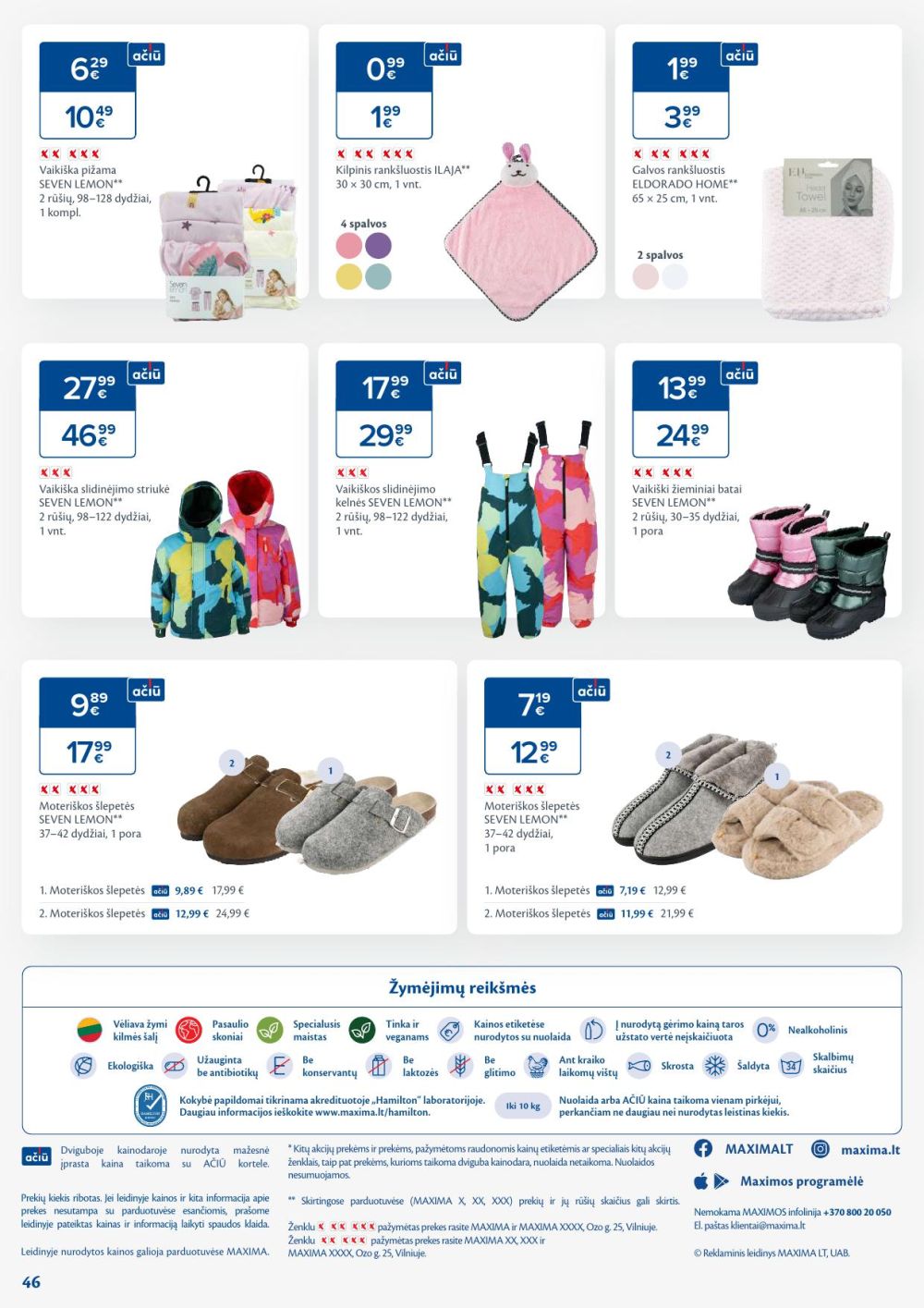 MAXIMA - Kaininis leidinys Nr.46 (2025 11 11 - 2025 11 17) | 46