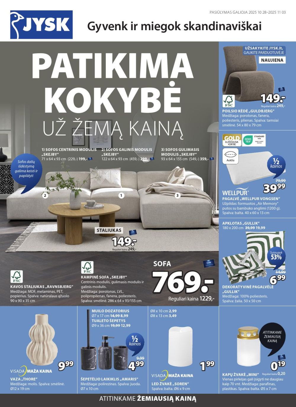 JYSK (2025 10 28 - 2025 11 03) | 1