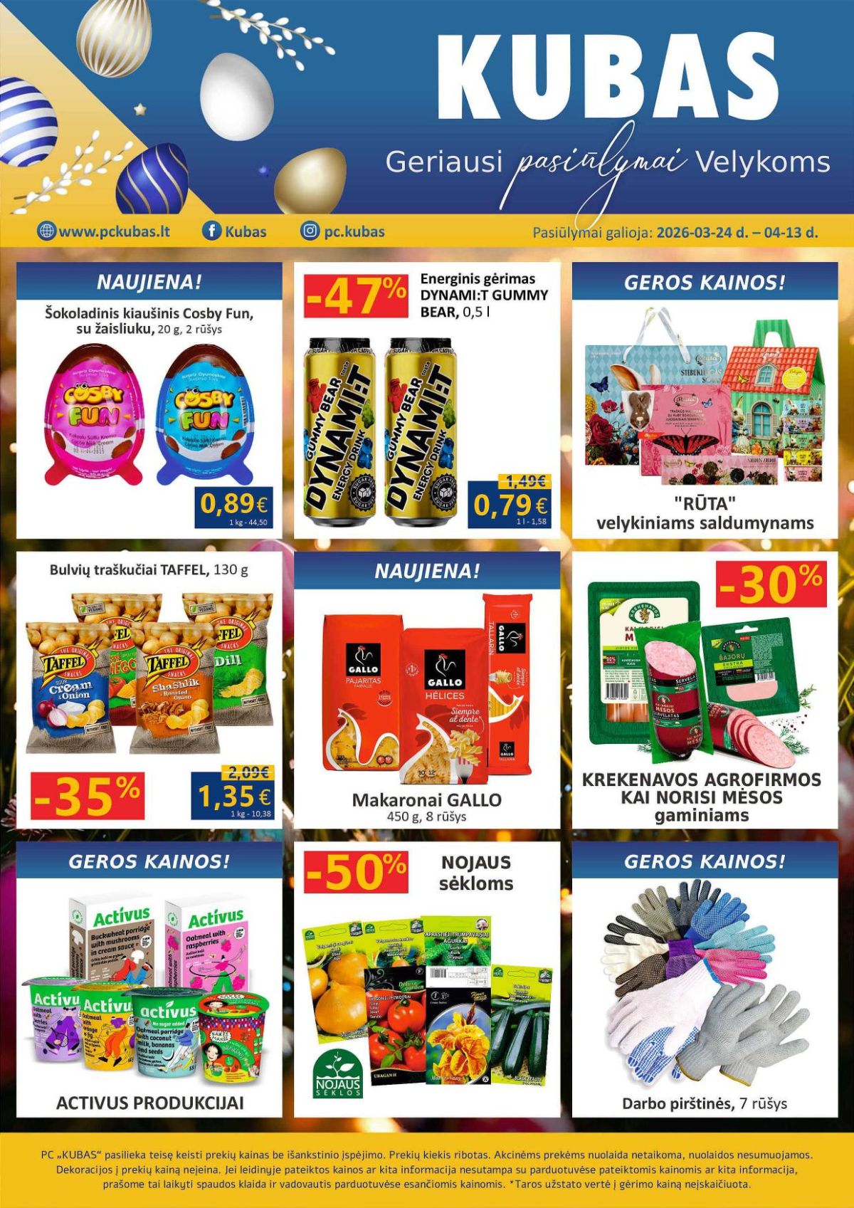 KUBAS (2026 03 24 - 2026 04 13) | 1