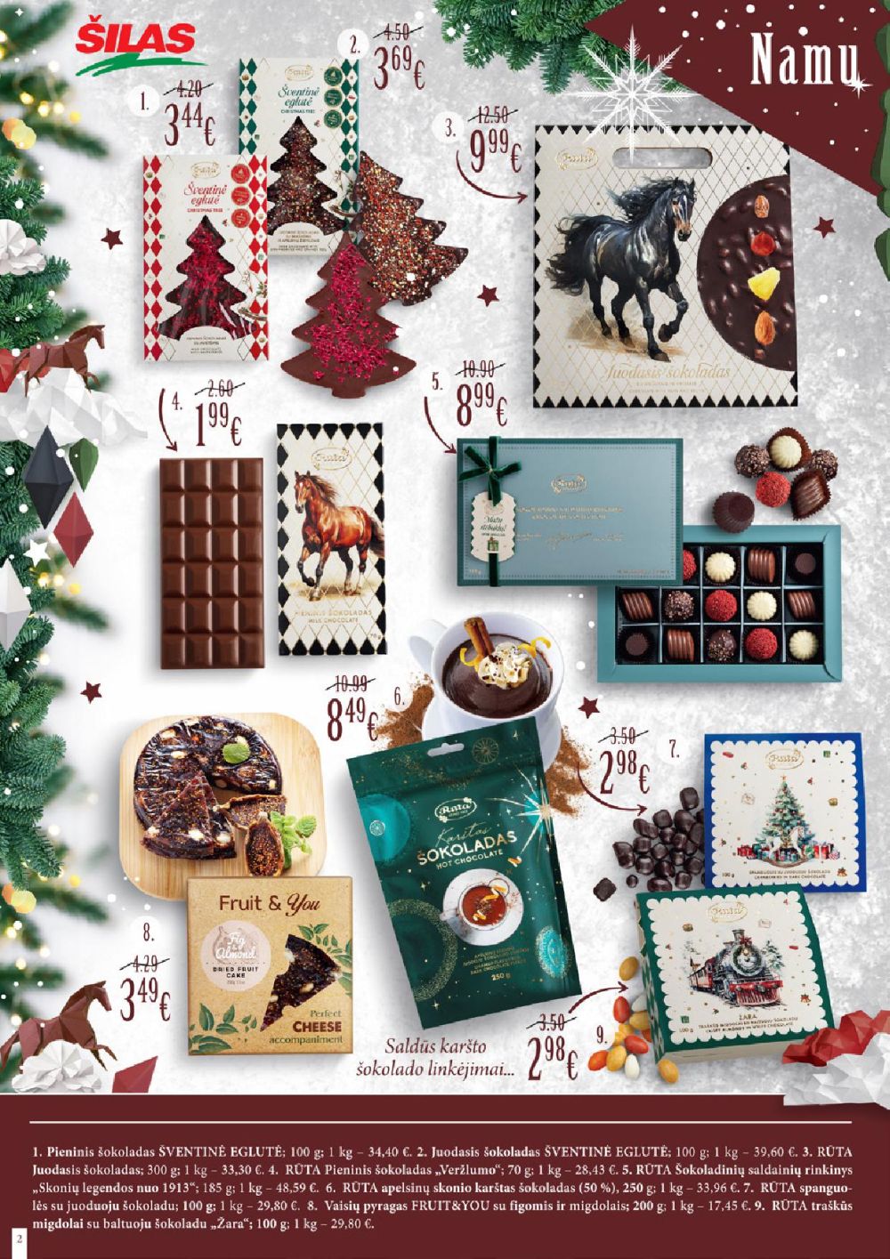 ŠILAS - Dovanų idėjos (2025 12 03 - 2026 01 06) | 2