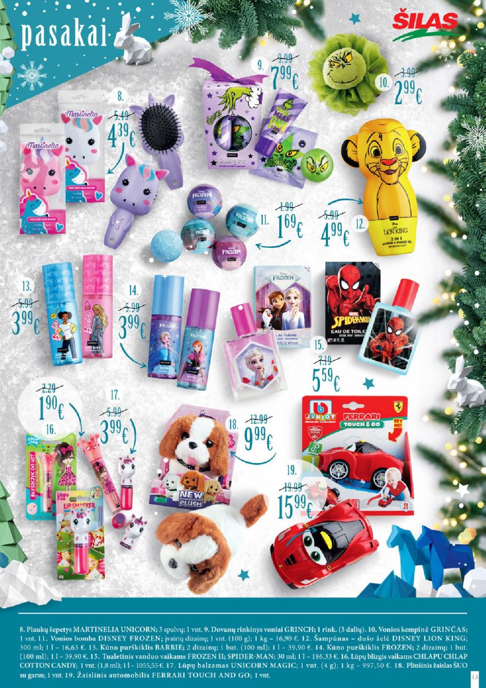 ŠILAS - Dovanų idėjos (2025 12 03 - 2026 01 06) | 13