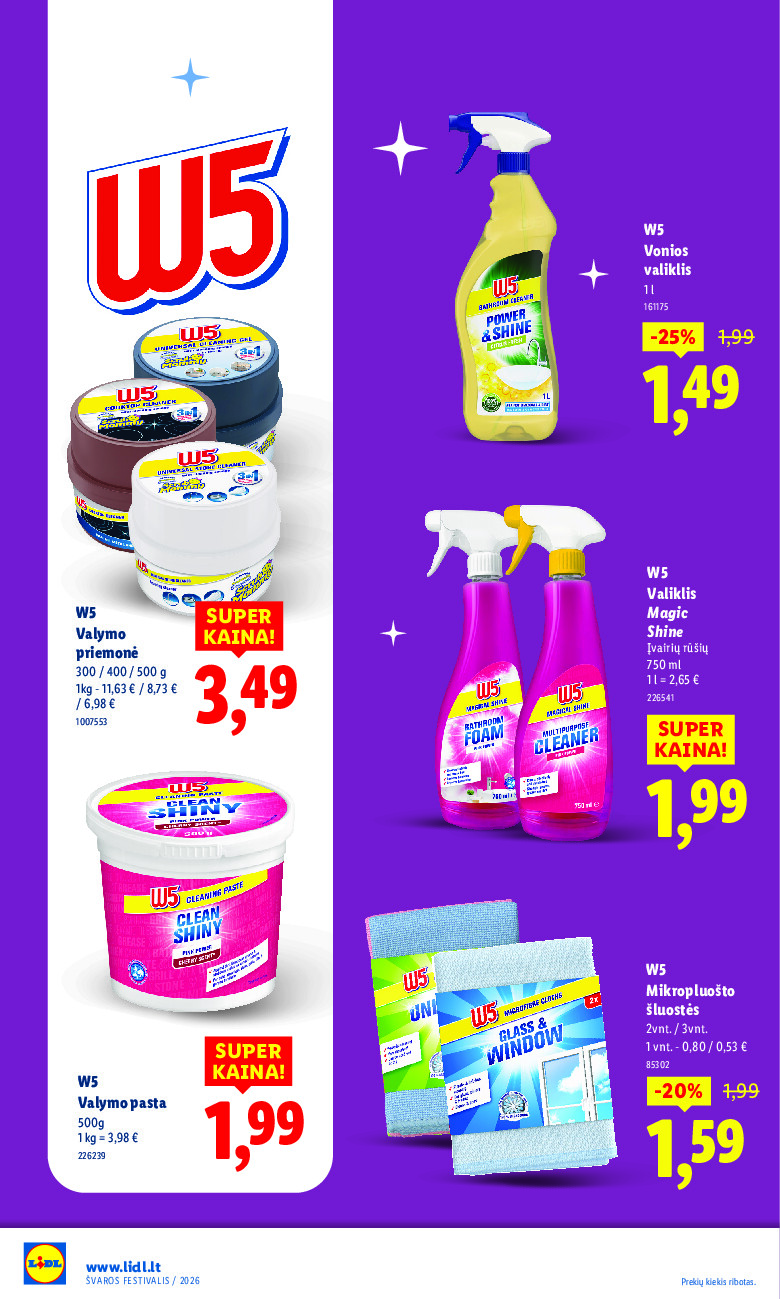 Švaros festivalis (2026-03-19 - 2026-04-01) | 14