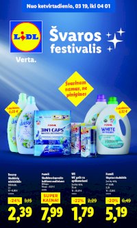 Švaros festivalis (2026-03-19 - 2026-04-01)