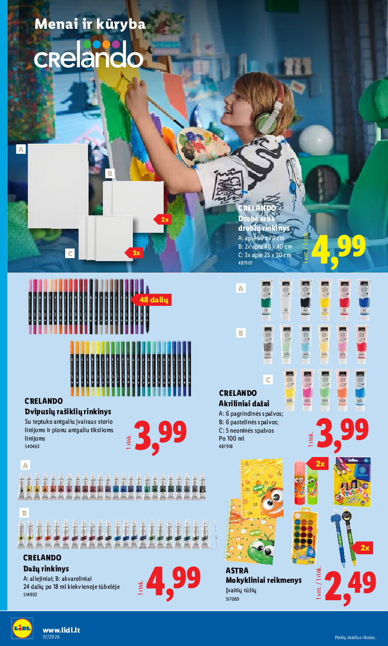 NE MAISTO PREKIŲ PASIŪLYMAI (2026-09-07 - 2026-09-13) | 26