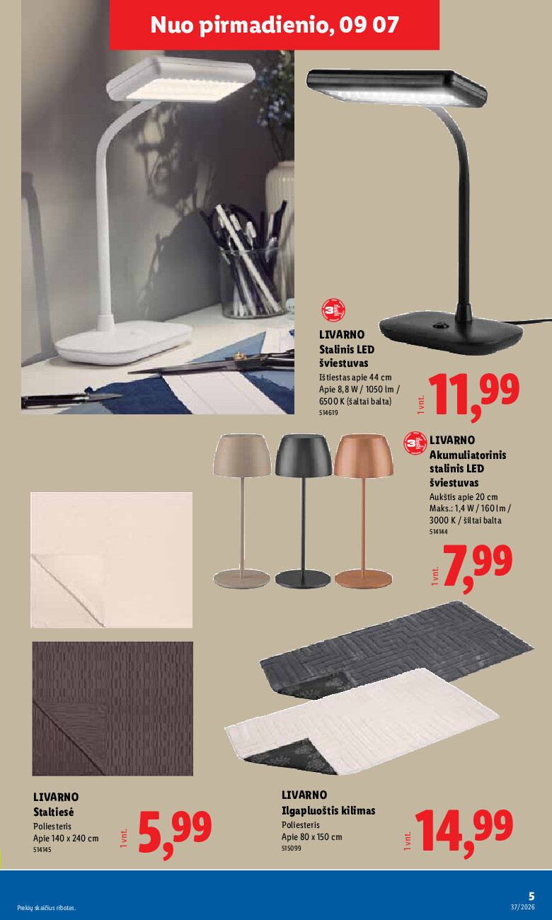 NE MAISTO PREKIŲ PASIŪLYMAI (2026-09-07 - 2026-09-13) | 5