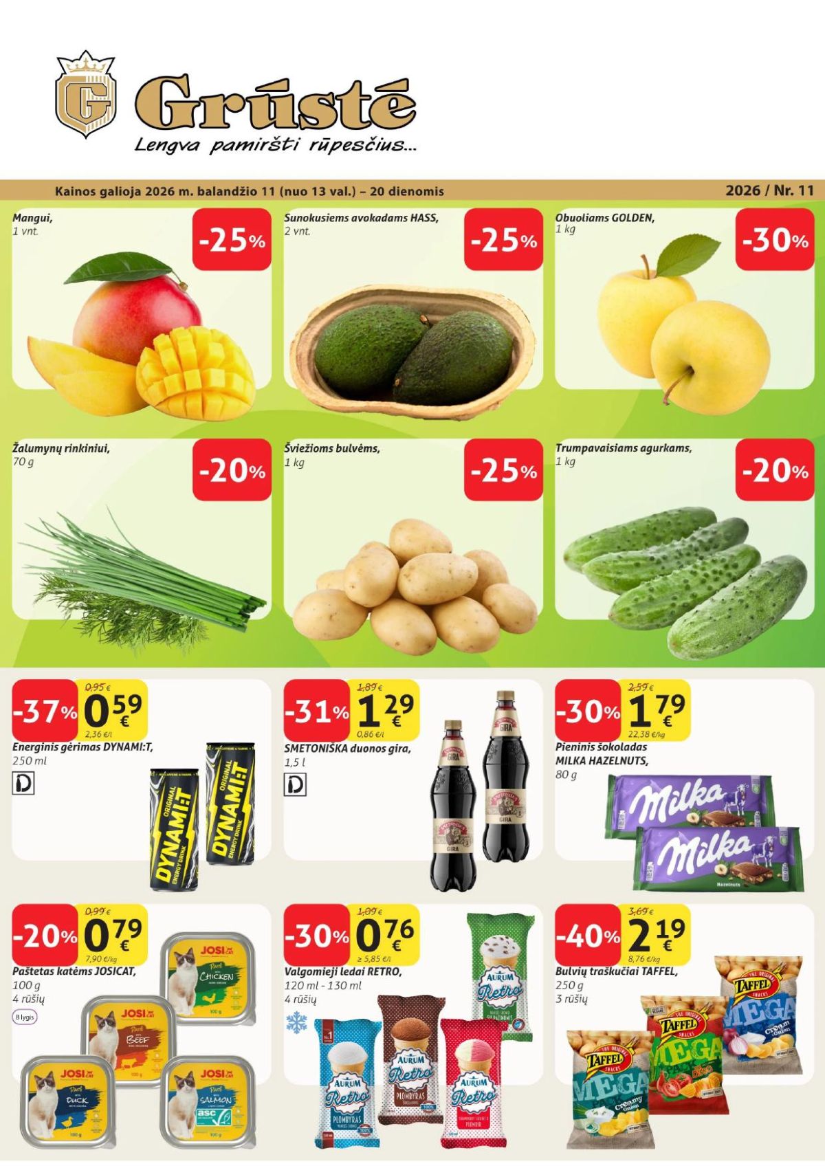 GRŪSTĖ - Leidinys Nr.11 (2026 04 11 - 2026 04 20) | 1