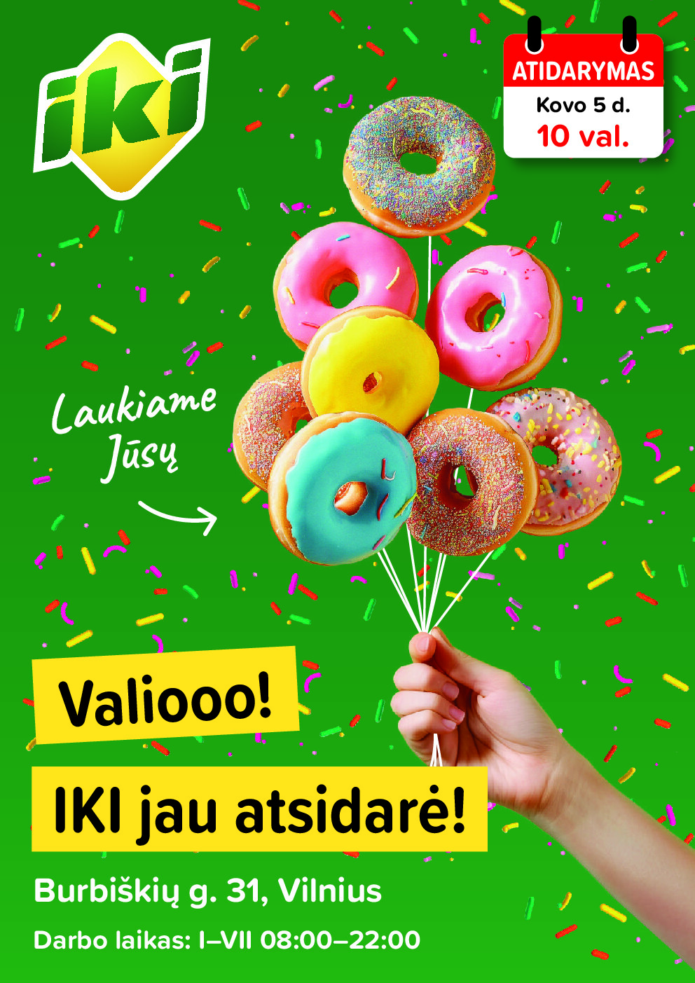 Specialūs pasiūlymai IKI Burbiškių parduotuvės klientams (2026-03-05 - 2026-03-08) | 1