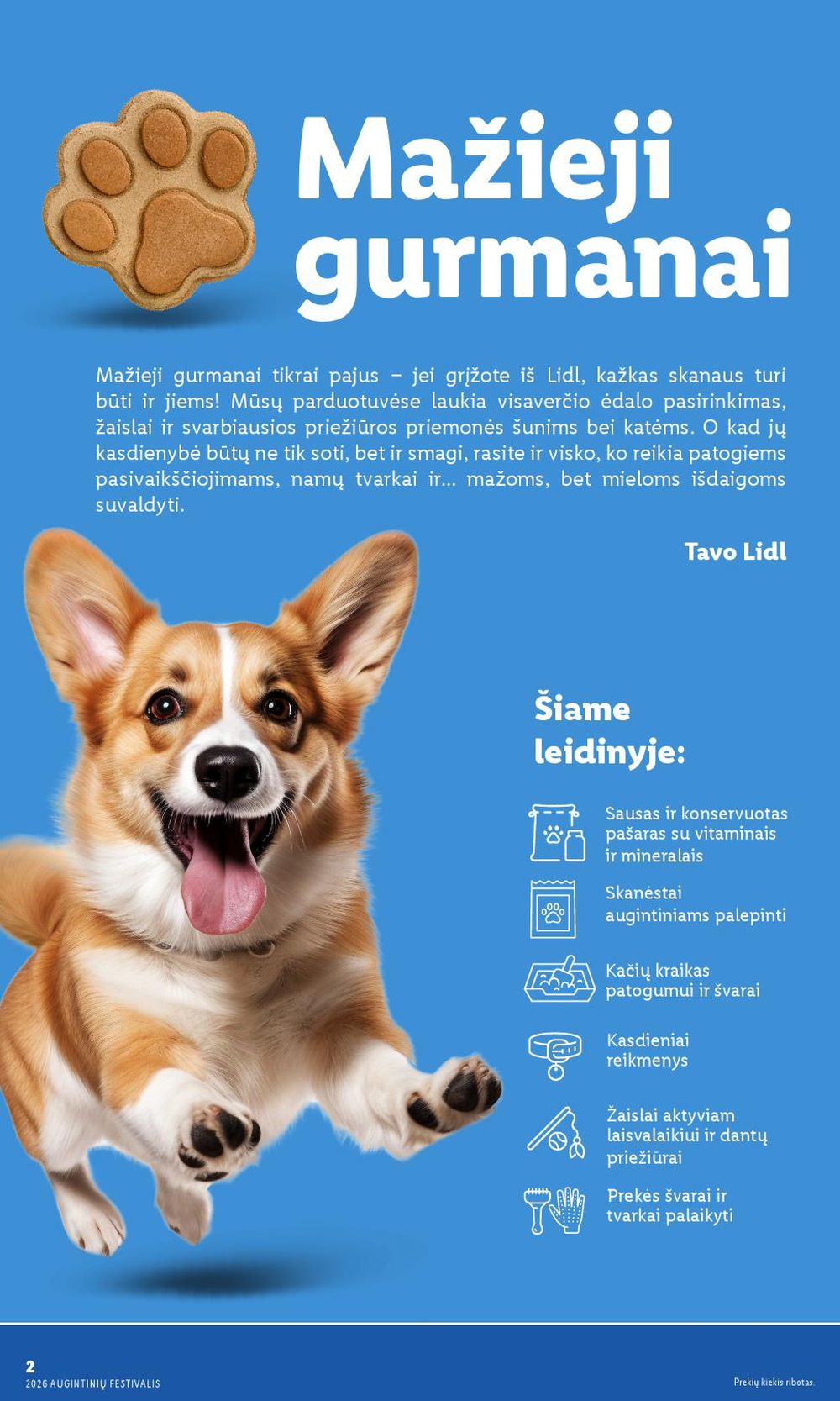 LIDL - Gyvūnų katalogas (2026 01 22 - 2026 02 04) | 2