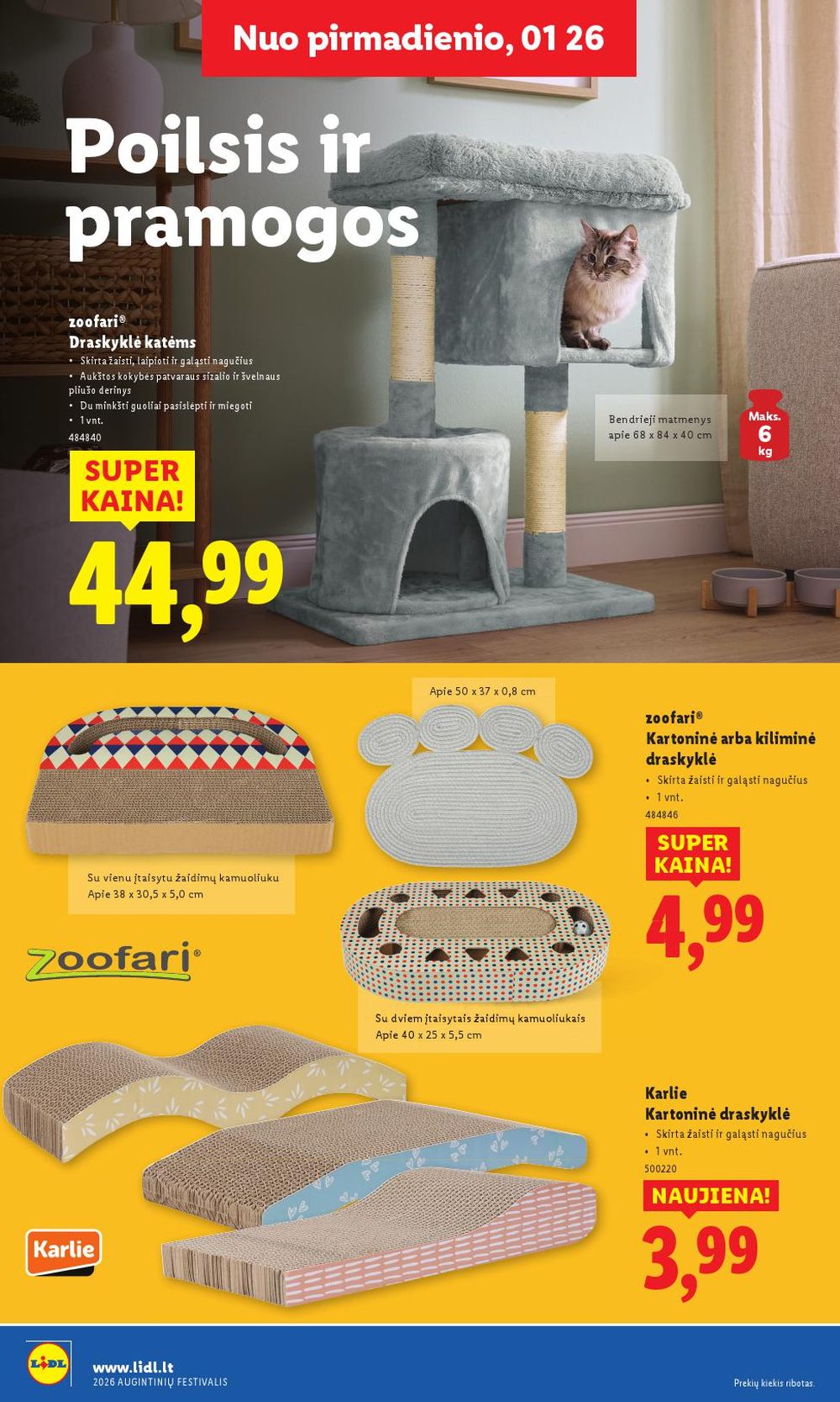 LIDL - Gyvūnų katalogas (2026 01 22 - 2026 02 04) | 12