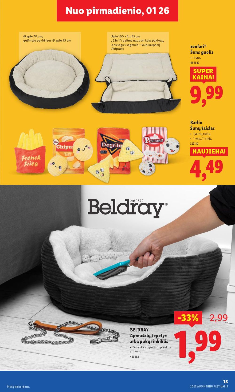 LIDL - Gyvūnų katalogas (2026 01 22 - 2026 02 04) | 13