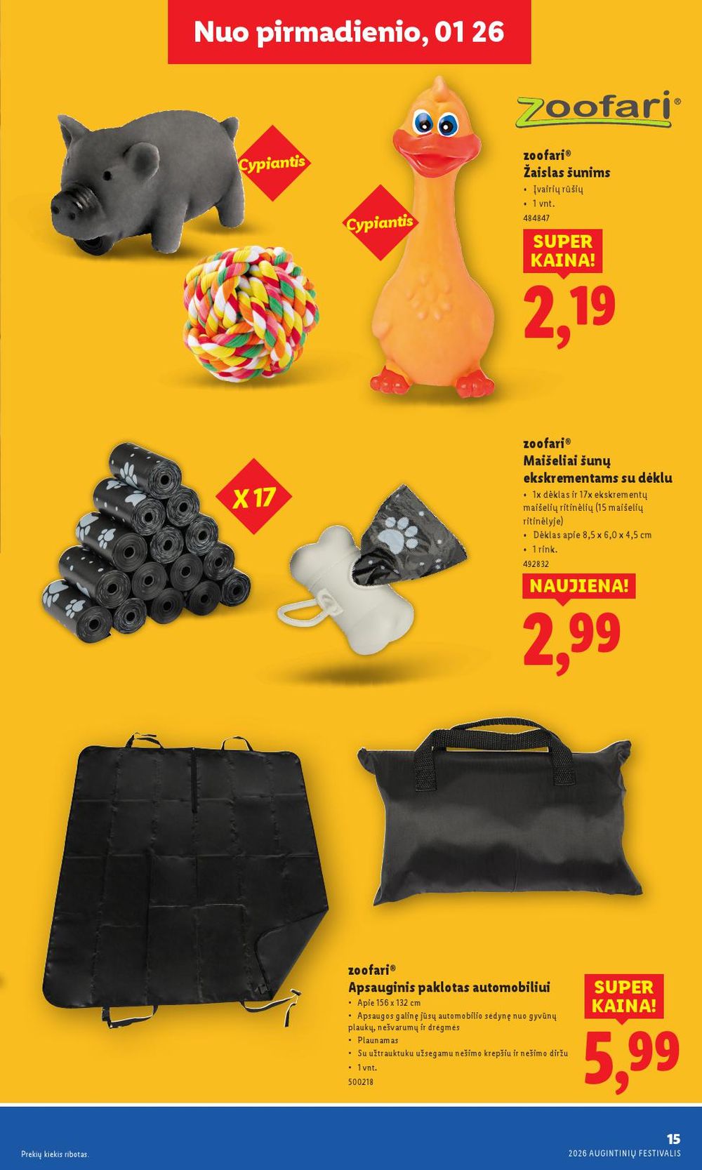 LIDL - Gyvūnų katalogas (2026 01 22 - 2026 02 04) | 15