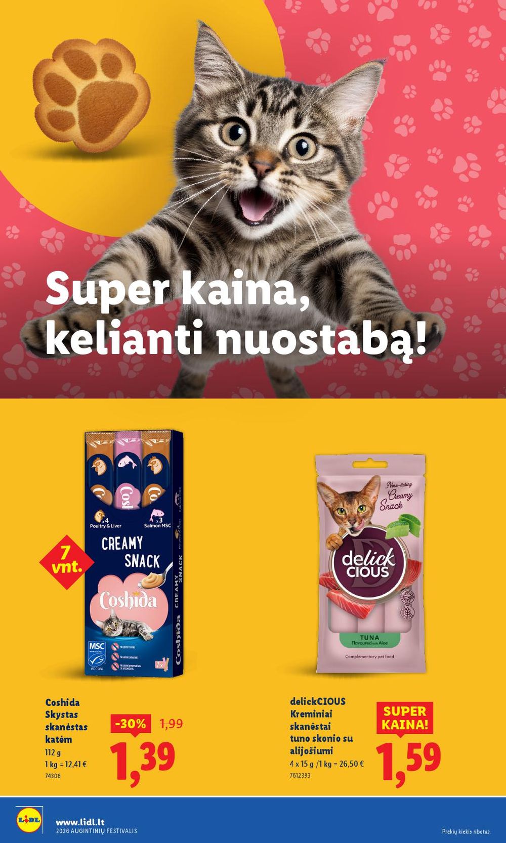 LIDL - Gyvūnų katalogas (2026 01 22 - 2026 02 04) | 10